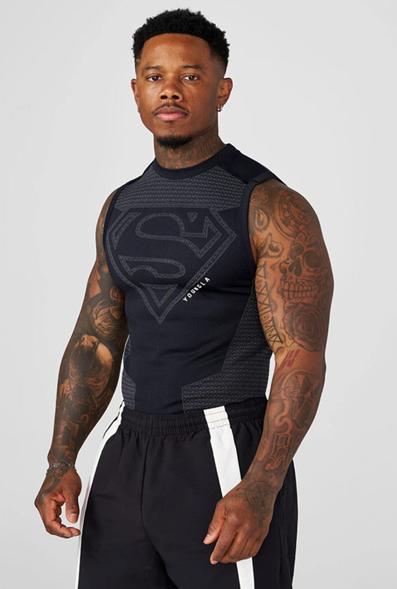 YOUNGLA Superman Compression Tanks