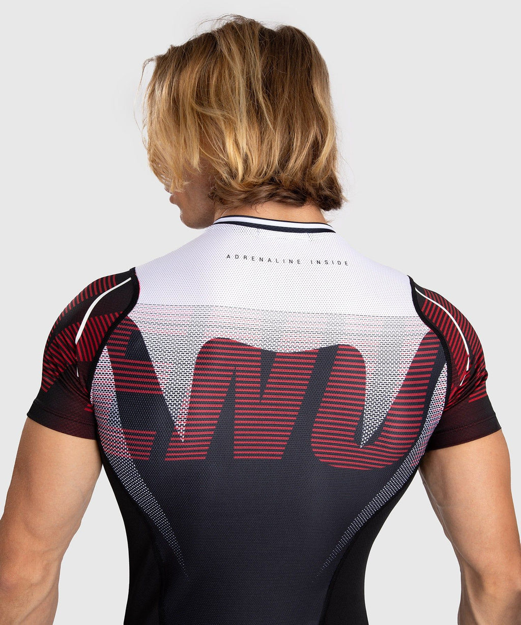 Venum Adrenaline Red Men's Short Sleeve Rashguard