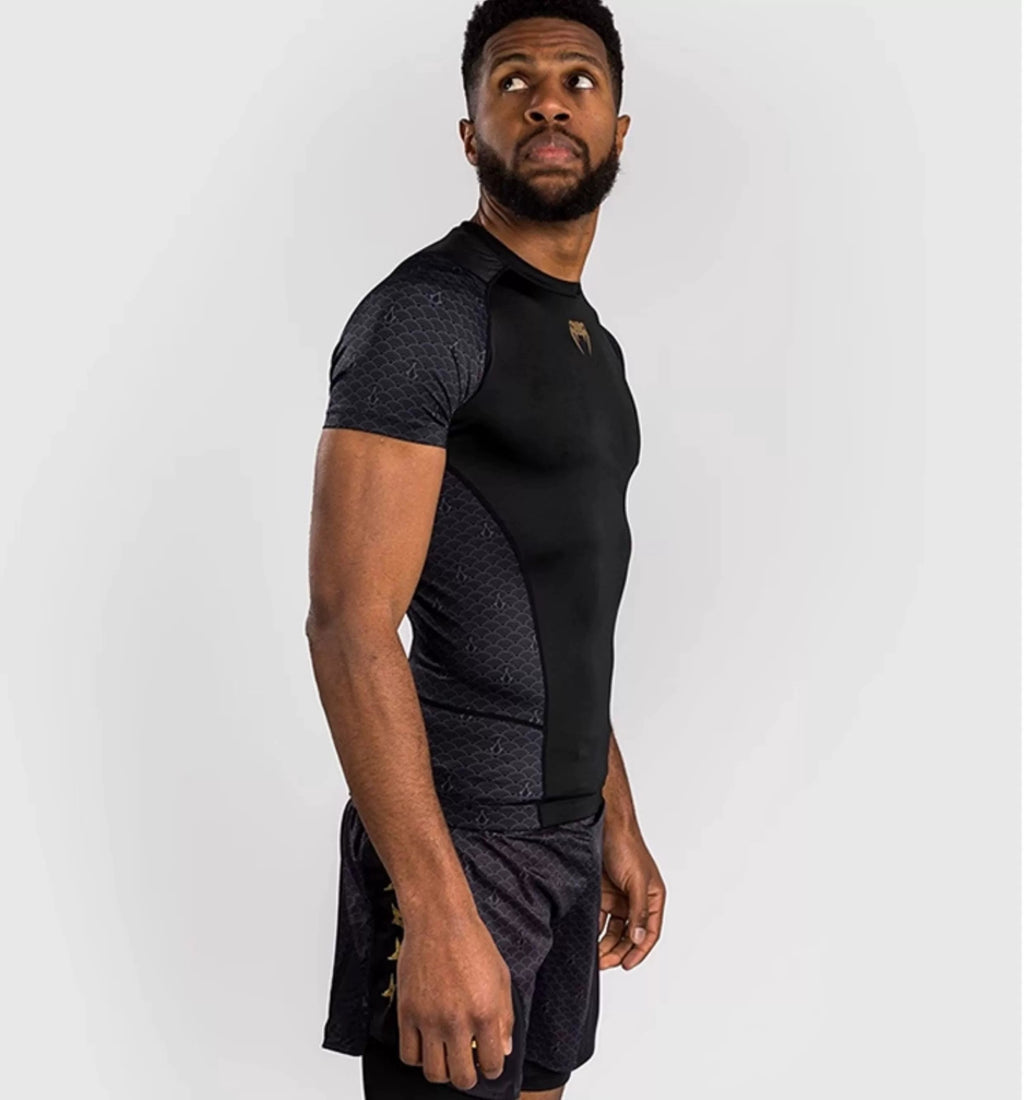 Venum x Assassin’s Creed Shadows Men’s Short Sleeve Rashguard