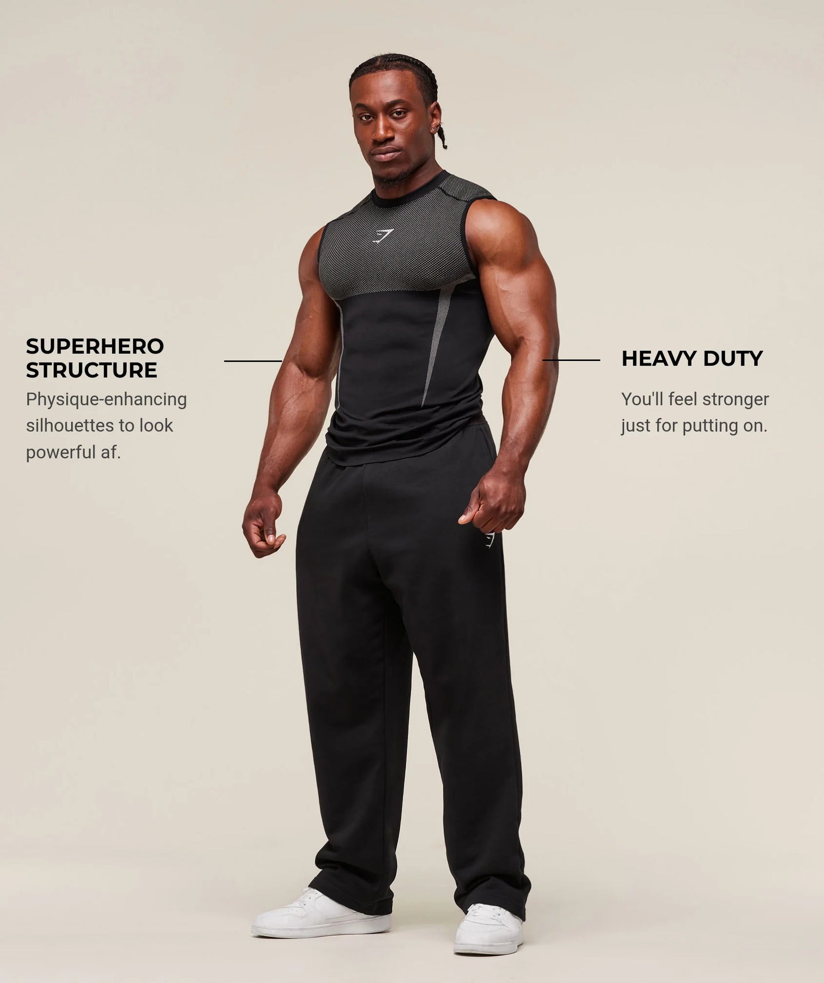 Men’s Sleeveless GYMSHARK Tank