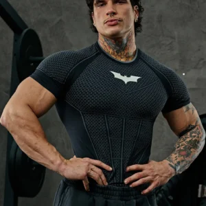 4259 batman compression tees youngla